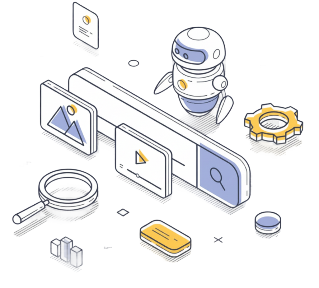 Edverise AI search illustration